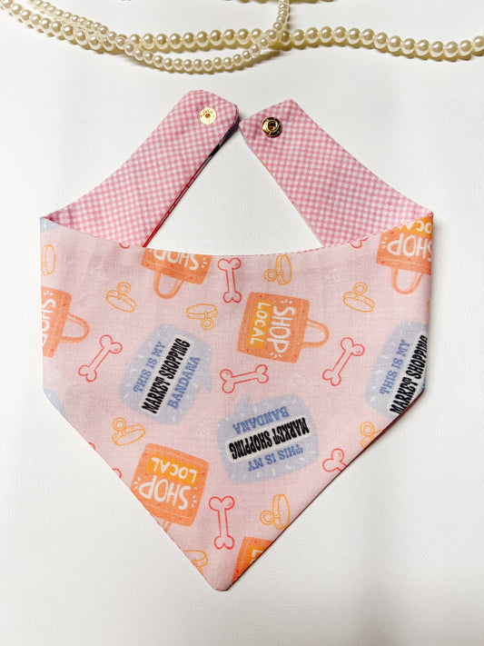 Pink Market Bandana