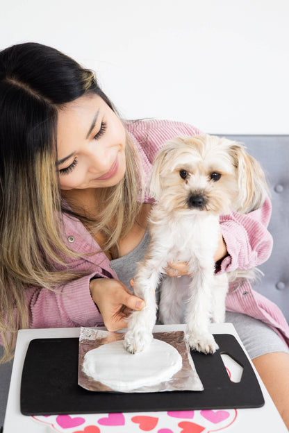 Pawprints Keepsake Hanging Holiday Ornament