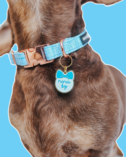 Mama's Boy Collar Charm