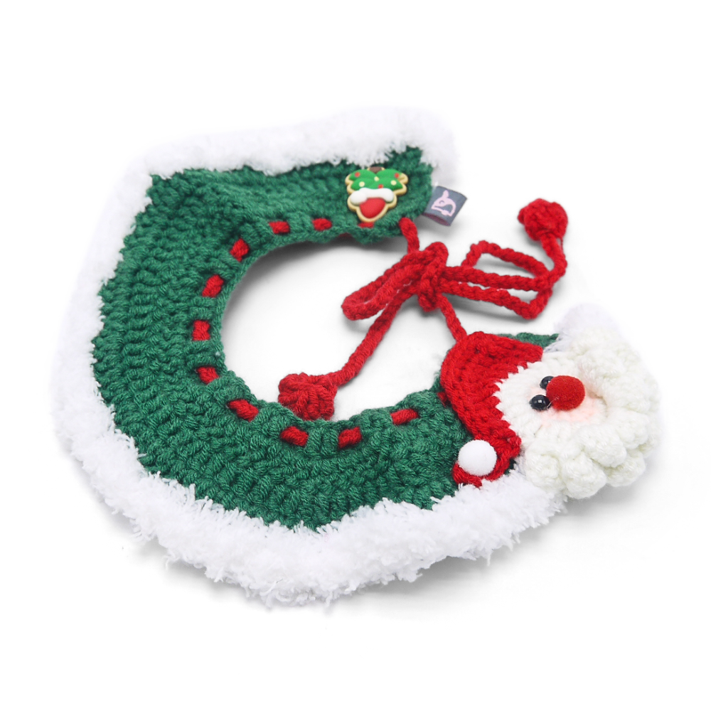 Santa Crochet Collar