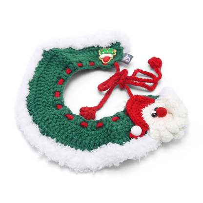 Santa Crochet Collar