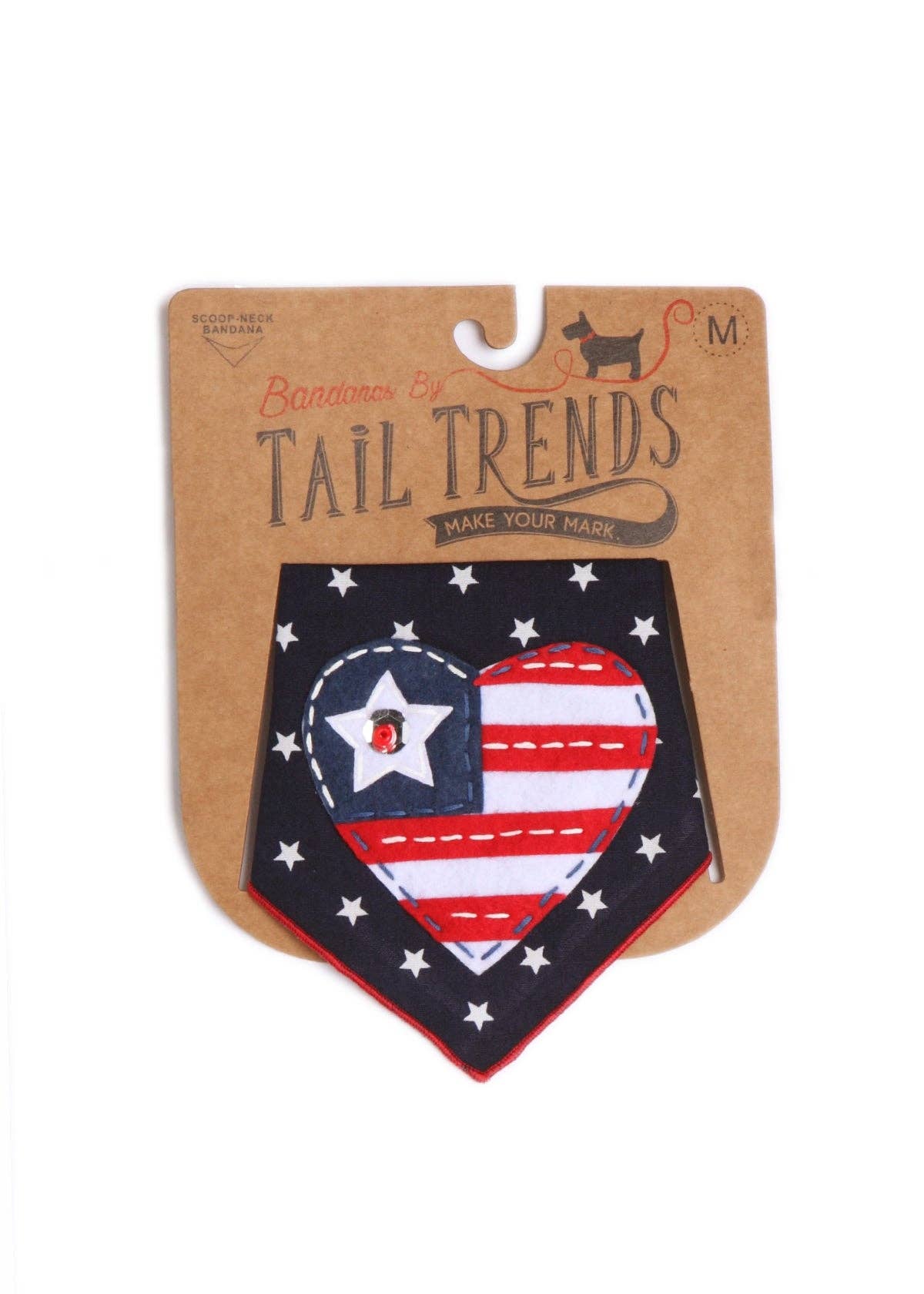 American Heart and Stars Bandana