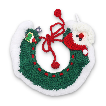 Santa Crochet Collar