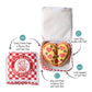 Pizza My Heart - 3 Piece Small Dog Toy Set