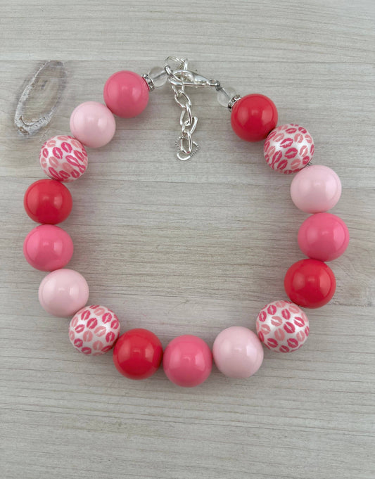 Hugs & Kisses Dog Necklace