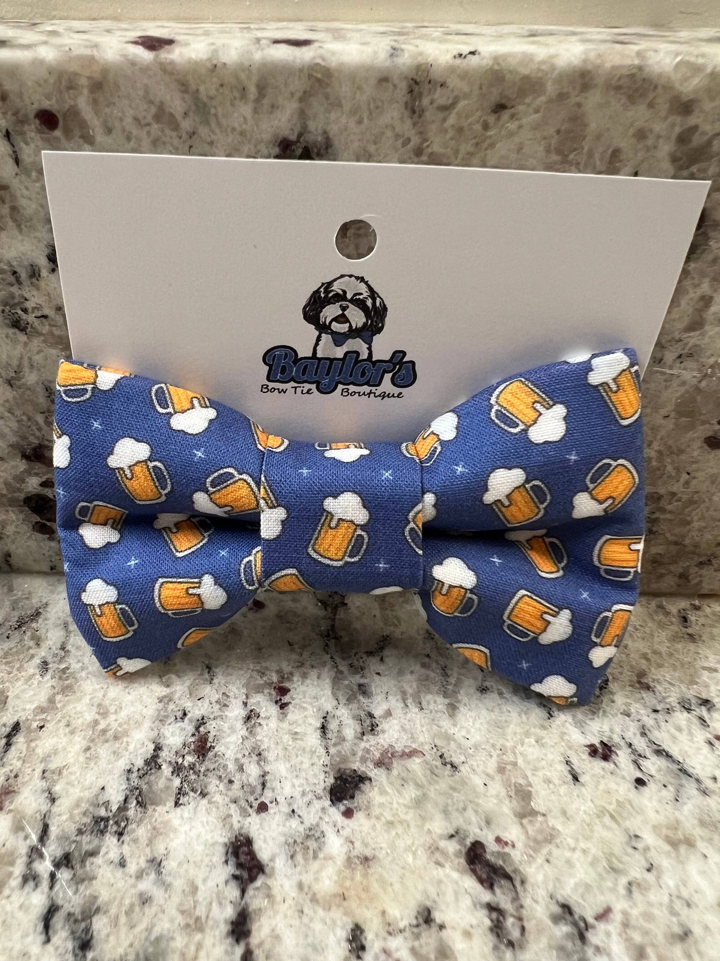 Beer Pet Bow Tie