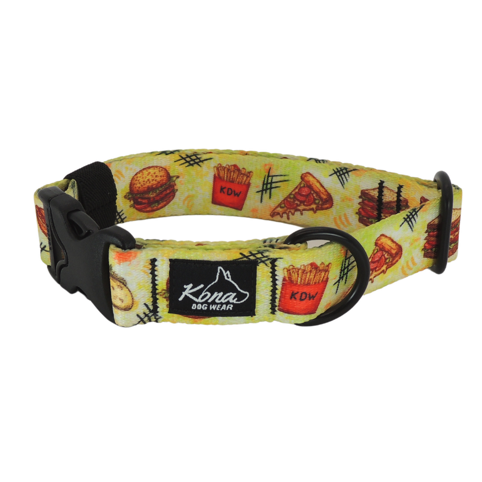 Diners n Dogs Buckle Collar