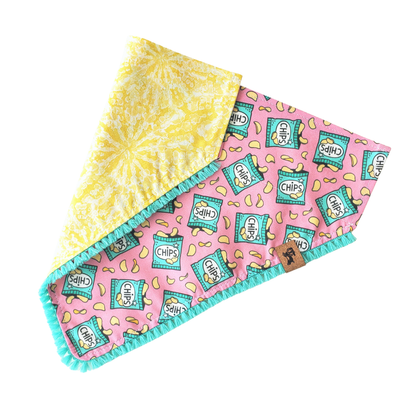 Chips - Reversible Dog Collar Bandana