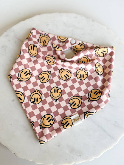 Checker Smiley Wrinkle Resistant Bandana
