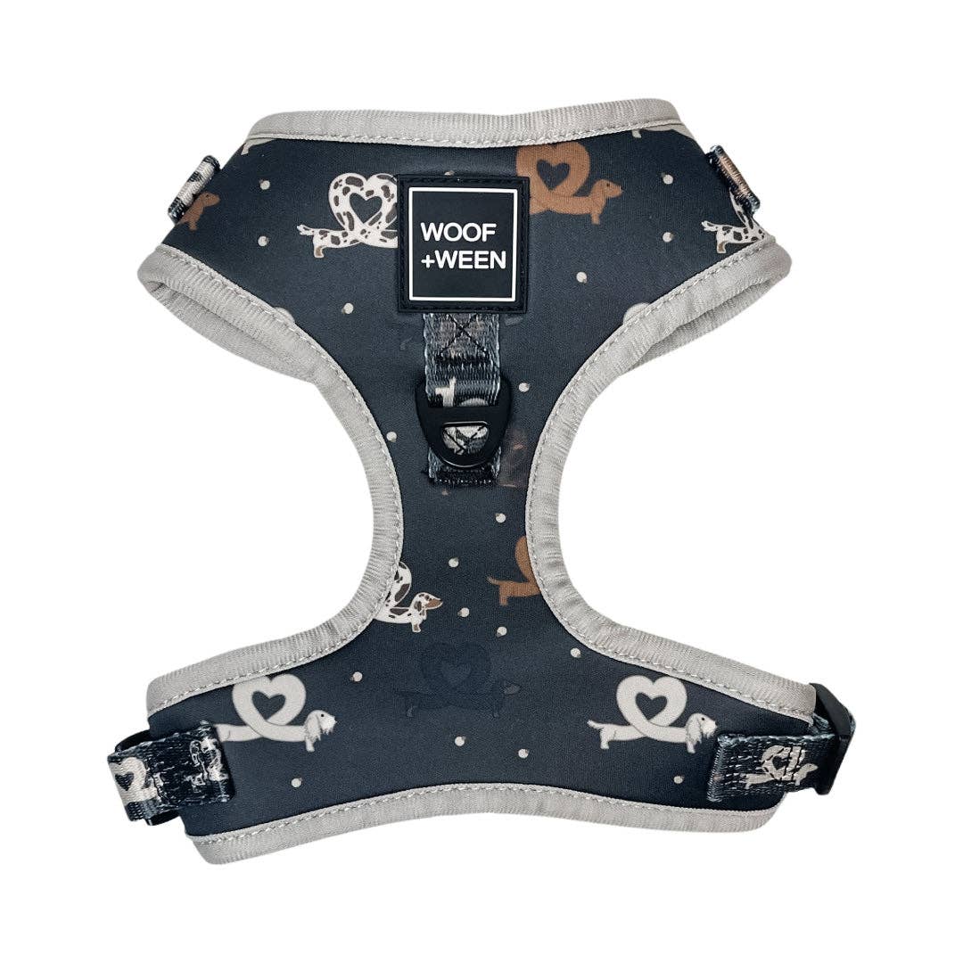 I Heart Dachshunds Adjustable Dog Harness