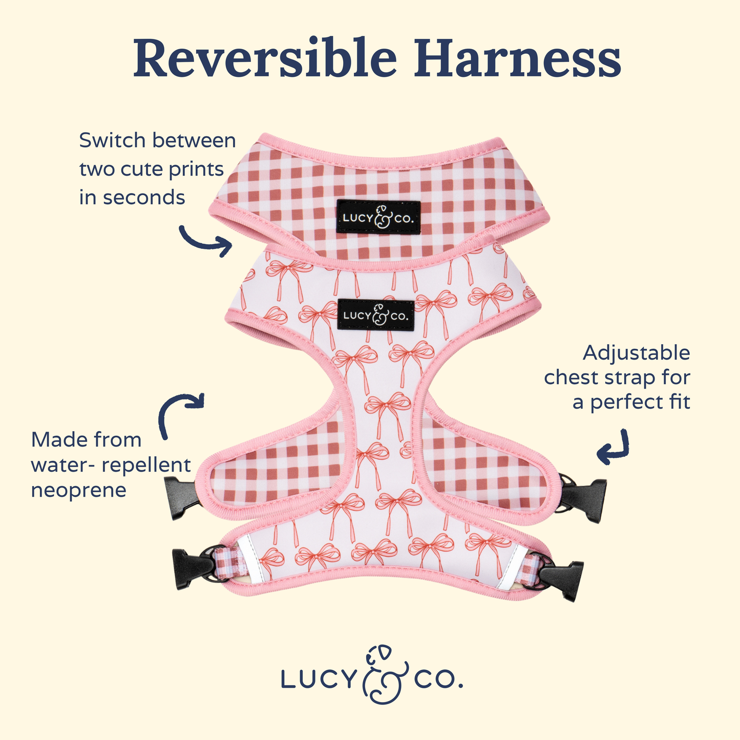 Take a Bow Reversible Harness