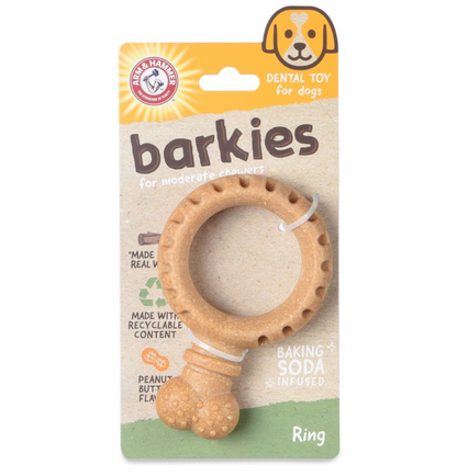 Juguete dental con forma de aro de 5,5" de Barkies