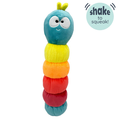 Caterpillar Power Plush Dog Toy