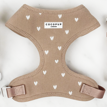 Chai Hearts Adjustable Dog Harness