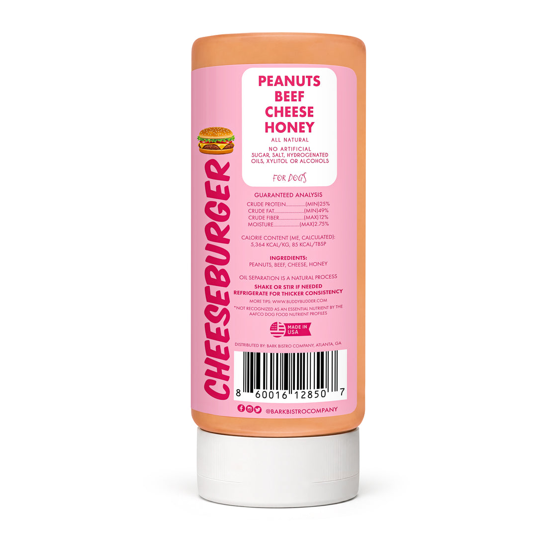 Dog Peanut Butter Buddy Budder - Squeeze Bottle 14 oz