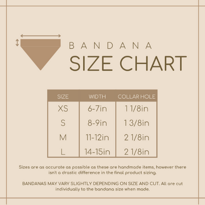 Bandana para perro con forma de pastel de calabaza