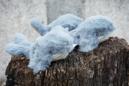 Mobie Whale Wee Huggles® Plush Dog Toy
