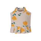 Frilly Tulip Sleeveless Dog Tank