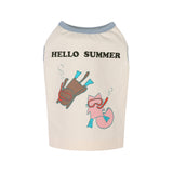 Summers Here Dog Sleeveless Tank