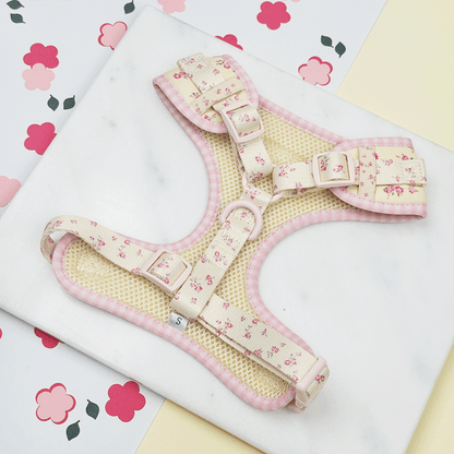 English Rose Adjustable Dog Harness
