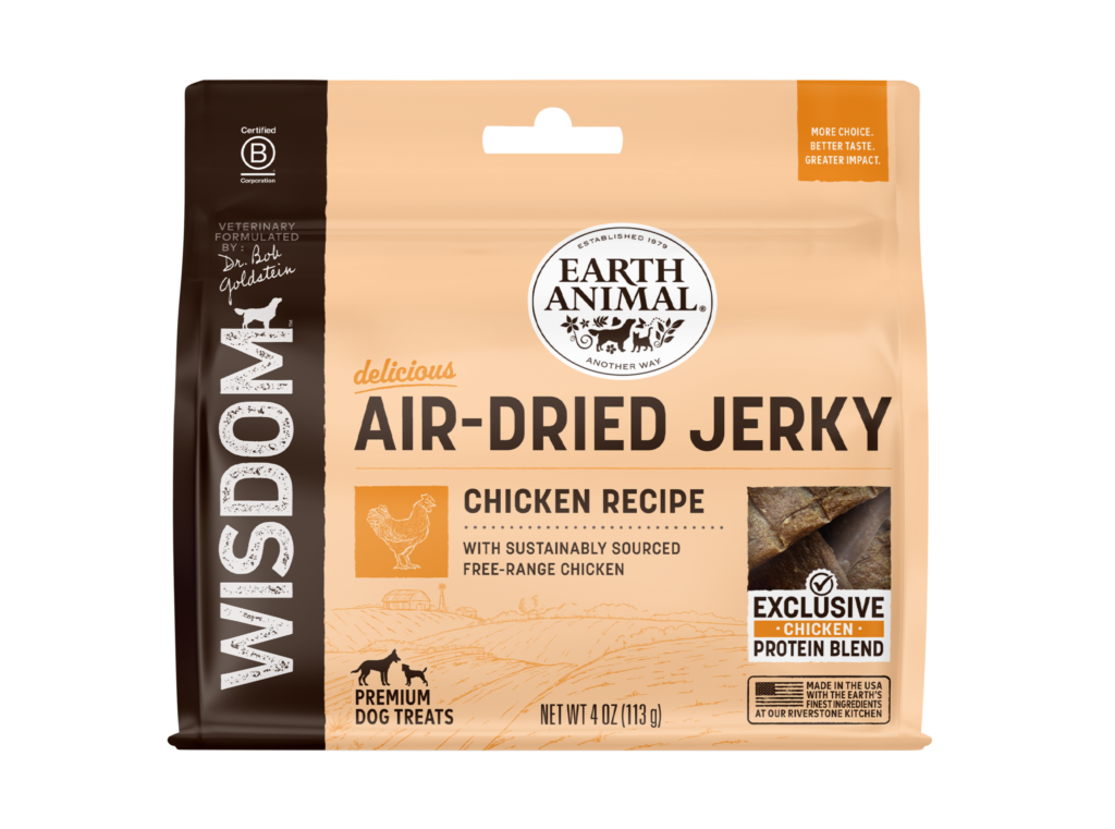 Wisdom™ Air-Dried Chicken Recipe Jerky 4oz