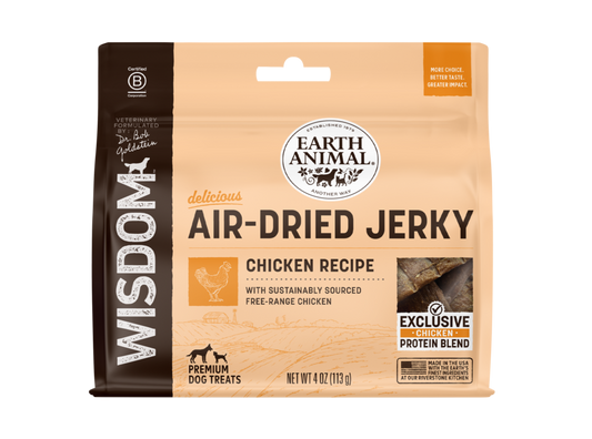 Wisdom™ Air-Dried Chicken Recipe Jerky 4oz