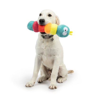 Caterpillar Power Plush Dog Toy
