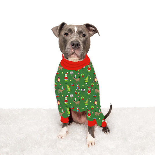 How the Pittie Stole Christmas Pajamas