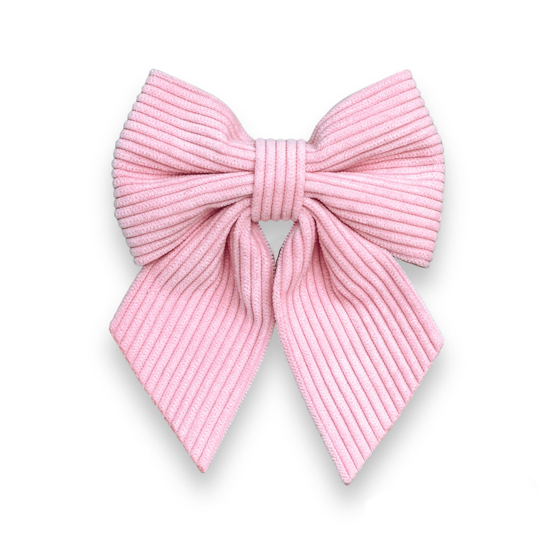 Corduroy Dog Sailor Bow - Assorted Colors
