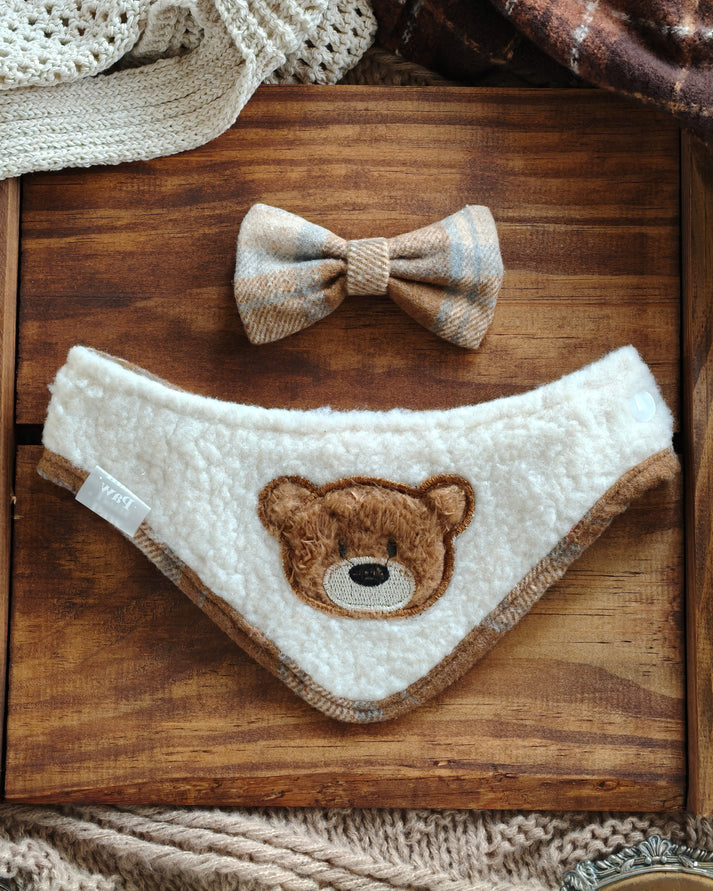 Chestnut Bear Dog Bandana