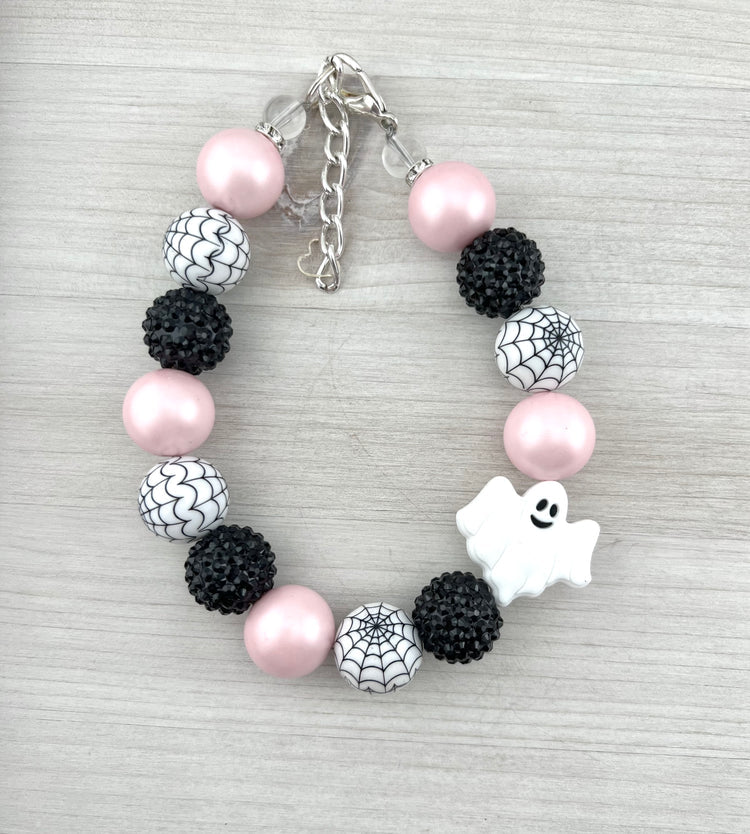 Spooky Sweeetheart Dog Necklace