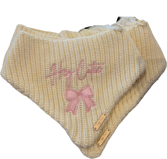 Hey Cutie Dog Bandana