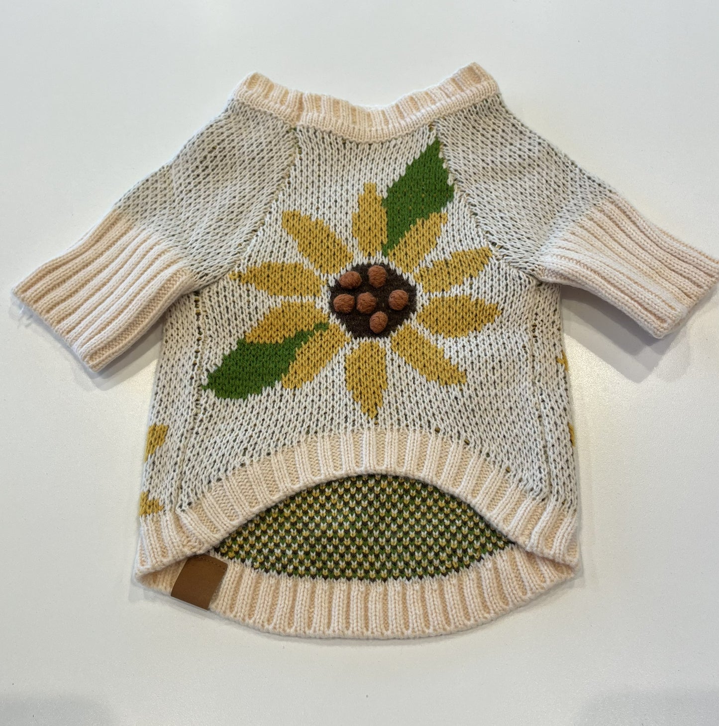 Sunflower Dog Sweater