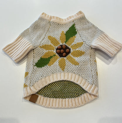 Sunflower Dog Sweater