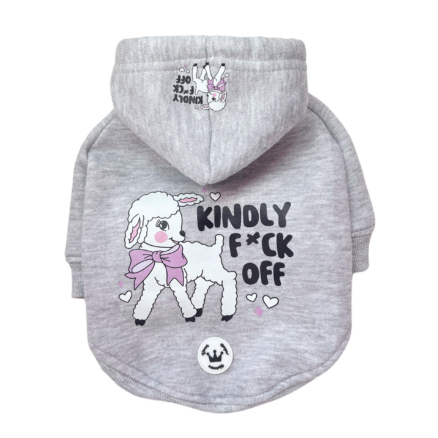 Kindly F*ck Off Dog Hoodie