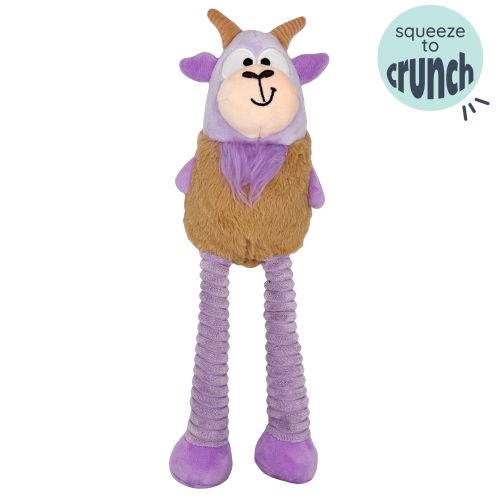 Lankies Vincent Van Goat Plush Dog Toy