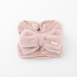 Big Ribbon Fur Harness + Lead Set