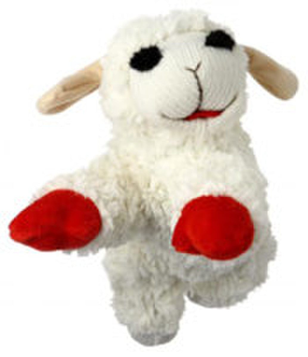 Multipet Lamb Chop Squeaky Plush Dog Toy Jumbo 24"