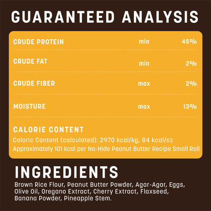 No-Hide® Peanut Butter Rolls