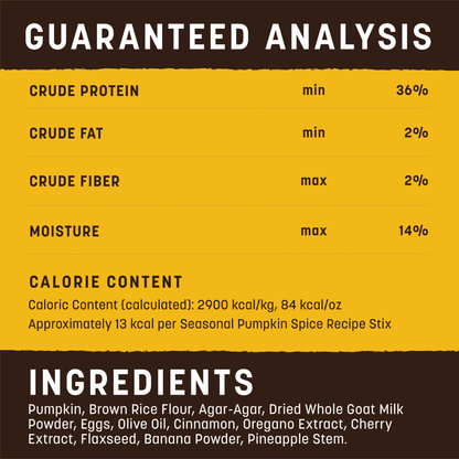 No-Hide® Seasonal Pumpkin Spice Stix