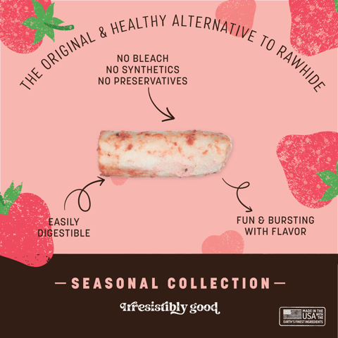 No-Hide® Strawberries & Cream Rolls