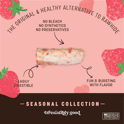 No-Hide® Strawberries & Cream Rolls
