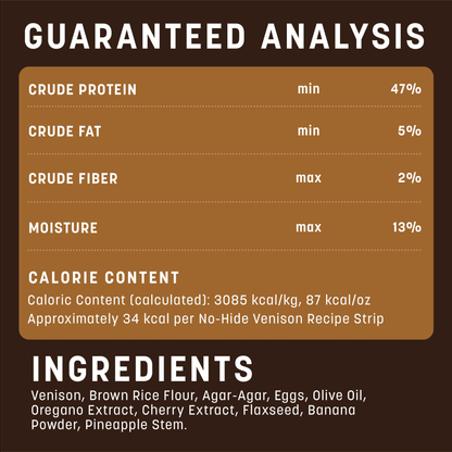 No-Hide® Venison Strips
