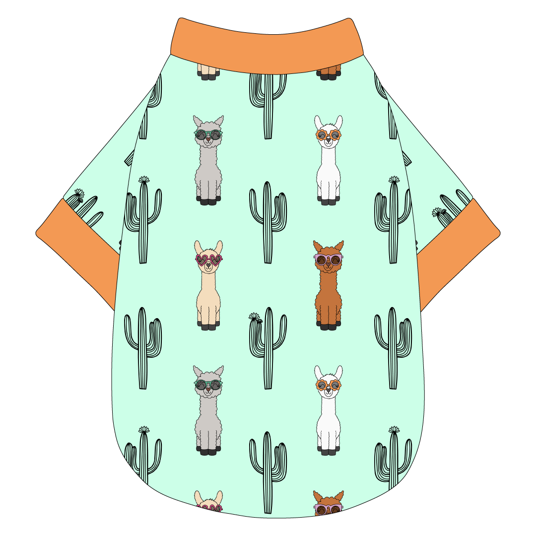 No Prob-Llama Basic Tank Dog Cooling Shirt
