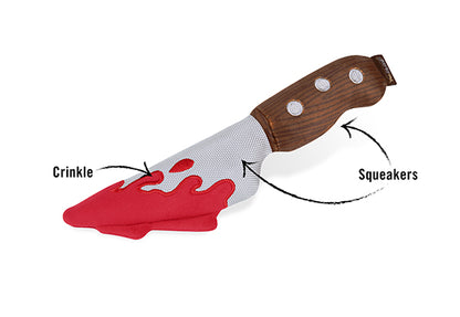 Doggie Dagger Squeaky Toy