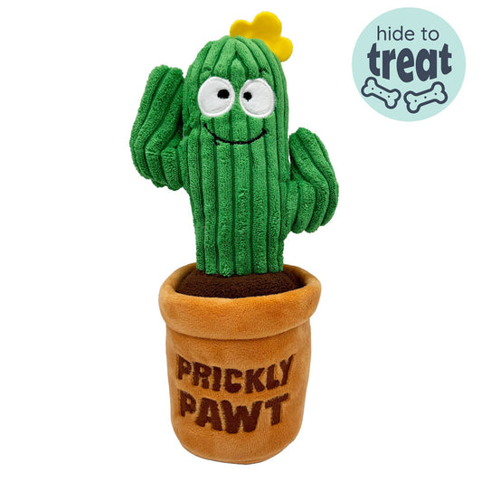 Seek 'N Treat Prickly Plush Dog Toy