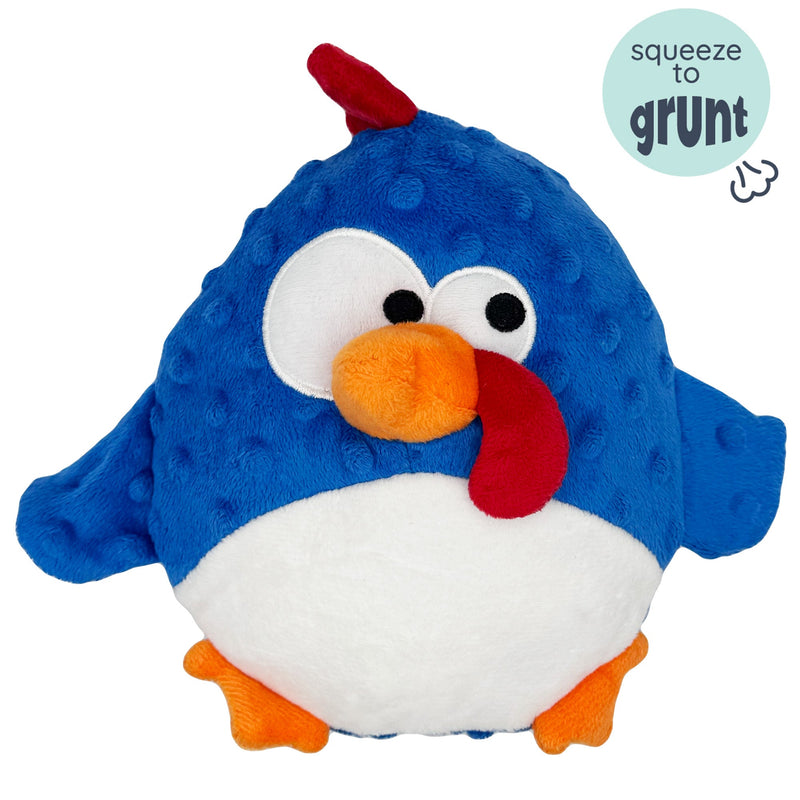 Pudgies Chicken Gordon Bleu Plush Dog Toy