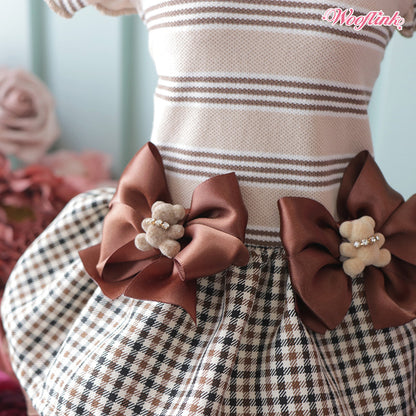 Fall In Love Dog Dress - Chocolate Milkshake