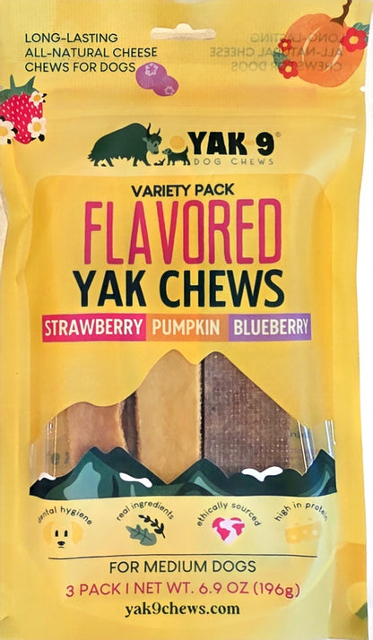Variety Flavored Yak Cheese Chew for Dogs