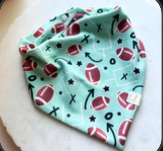 Football Wrinkle Resistant Bandana